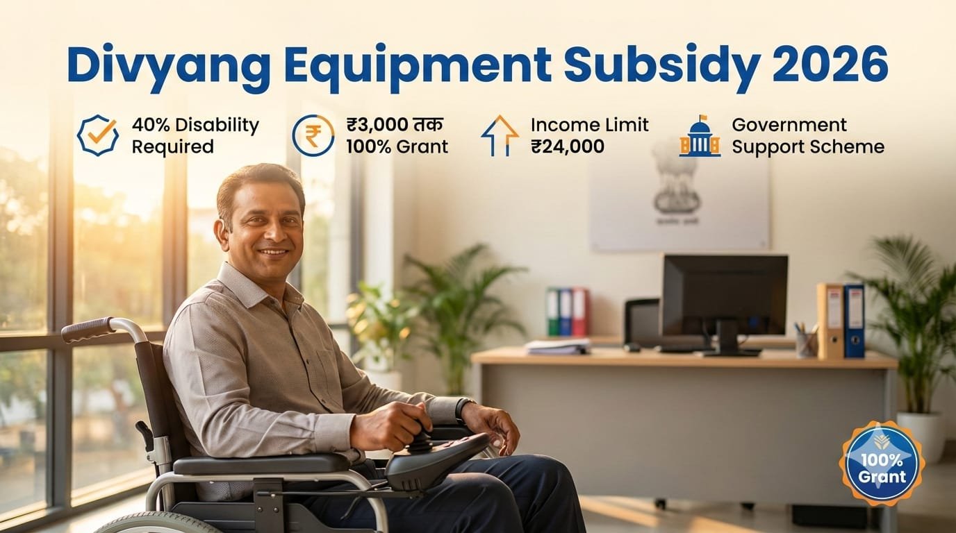 Divyang Equipment Subsidy Scheme 2026